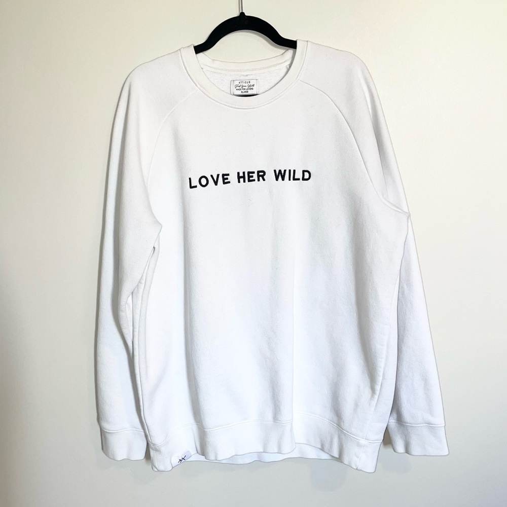 Atticus Poetry Leave Her Wild Crewneck